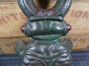 Boot Jack Beetle Bug antico ghisa vernice originale marcato 250619 - Foto 1 di 11