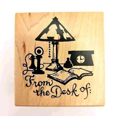 Sello de goma FROM THE DESK OF PSX Designs F1994 nota fija nota nota carta d333 Foto 1 de 4