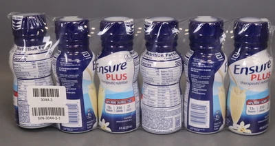 Ensure Plus suplemento oral de vainilla botella de 8 oz paquete de 6 Foto 1 de 3