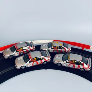 SCALEXTRIC AUDI QUATTRO SLOT CAR X4 RACING HORNBY - Picture 1 of 15