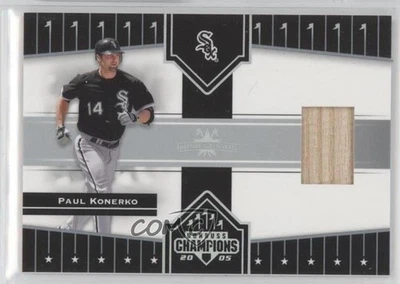2005 Donruss Champions Impressions Materials Paul Konerko #77 - Image 1 of 2