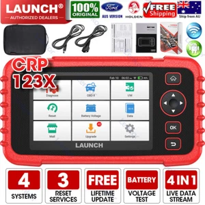 LAUNCH Car OBD2 Diagnostic Scanner X431 CRP123X Check Engine ABS SRS Code Reader - Picture 1 of 13