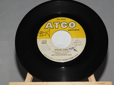 BUFFALO SPRINGFIELD: kind woman / special care ATCO 7" Single 45 RPM - Image 1 of 3