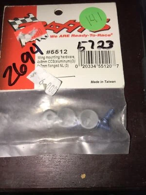 Traxxas 5512 Deck Wing Mount Hardware: Jato 2.5 & 3.3 Nitro Rustler - Image 1 of 3