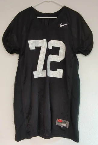 Oregon State Beavers NIKE Football 2018-2019 Team Practice Jersey 3XL #72 Black Cover
