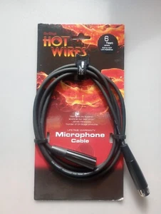 Cable de micrófono con cables calientes en el escenario (6', XLR-XLR) (MC12-6) baja impedancia envío gratuito - Imagen 1 de 2