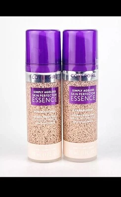 Covergirl Simply Ageless Skin Perfector Essence Foundation 10 Fair Lot 2 - Image 1 of 4