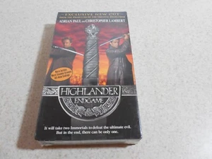 Highlander: Endgame (VHS) NIP New Sealed Blockbuster Video sticker - Imagen 1 de 8