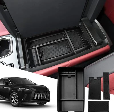 Para 2023-2024 Lexus RX350 Consola Coche Apoyabrazos Caja Almacenamiento Organizador Accesorios Foto 1 de 4
