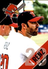 2018 Fargo-Moorhead RedHawks Team Issue #22 Anthony Renz Danville Pennsylvania