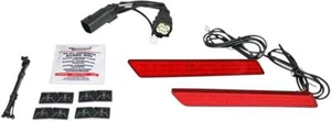 Luci di chiusura Sella Personalizzate Dynamics per Harley Davidson FLHX 1584 2010-11 Rosso - Foto 1 di 1