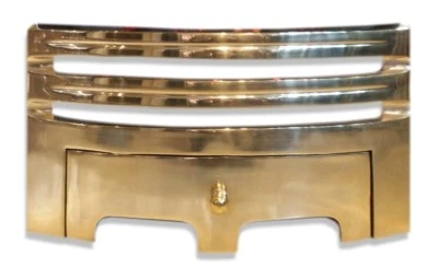 Grace 16" / 40 cm Brass Front Fret for Gas / Electric Fire.   - Image 1 of 3