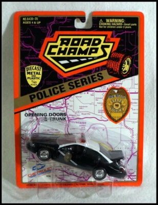 1996 Road Champs Police Series New Mexico State Police Car Chevy 1:43 #Z835 - Image 1 of 4