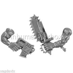 OB03 BRAS AUTOMATIK + KIKOUP BOYZ ORK WARHAMMER 40000 BITZ W40K - Picture 1 of 1