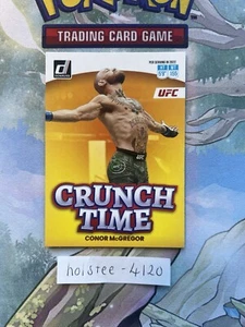 Conor McGregor #18 2023 Panini Donruss UFC Crunch Time Base Set Insert Card MINT - Picture 1 of 6