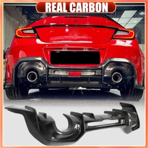 For Toyota GR86 ZN8 Subaru BRZ ZD8 2022-24 REAL CARBON Rear Bumper Diffuser Lip - Foto 1 di 17