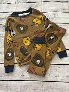 New Carter's Boys Football Sports Pajama Set Long sleeve & pants Size 6 - Picture 1 of 2