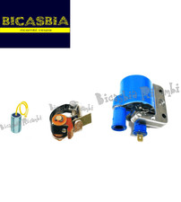 4685 - CONDENSATORE + BOBINA ESTERNA + RUTTORE VESPA 50 SPECIAL R L N