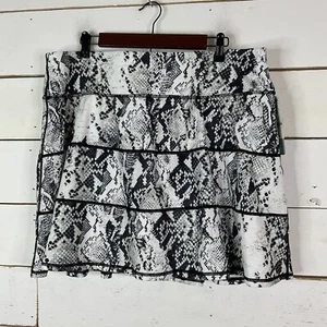 Nueva Falda Ideology Ropa Activa en Niveles Estampado de Piel de Serpiente Para Mujer Plus 3X - Imagen 1 de 8