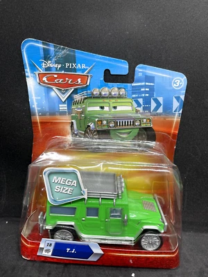 Disney Pixar Cars - Deluxe T.J. Hummer 18 Factory Sealed - Packaging Excellent - Image 1 of 4