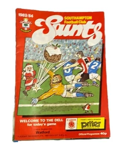 SOUTHAMPTON V WATFORD - DIVISION ONE- 27/12/1983 - Picture 1 of 1