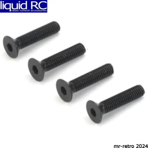 DU-BRO 2289 M3x14mm FHCS Flat Head Cap Screws (4) - Picture 1 of 2