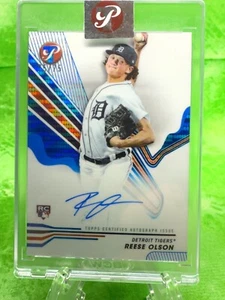 Reese Olson RC AU /75 Blue Pristine - 2024 Topps Pristine #PA-RO Detroit Tiger - Bild 1 von 11