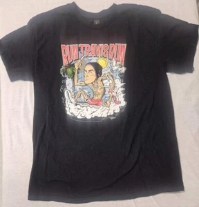 Travis Barker Run Marathon Blink 182 Large T-shirt Famous Stars Straps Drummer  - Picture 1 of 11