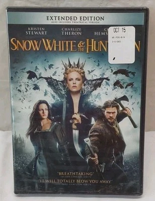 Snow White and the Huntsman (DVD, 2012, Extended Edition). New.  - Image 1 of 4