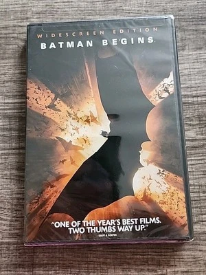 Batman Begins Widescreen DVD 2005  SEALED Superhero DC - Image 1 of 3