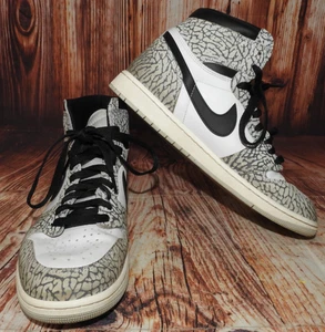 Herren 11 Nike Air Jordan 1 Retro High OG Elephant DZ5485-052 schwarz weiß grau - Bild 1 von 9