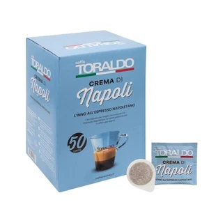Cialde Caffè Toraldo miscela Crema di Napoli ESE 44 mm (50 Unità) - Foto 1 di 12