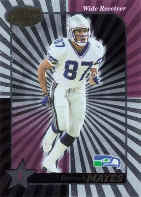 2000 Leaf Certified Football Derrick Mayes Seattle Seahawks #84 - Image 1 of 2