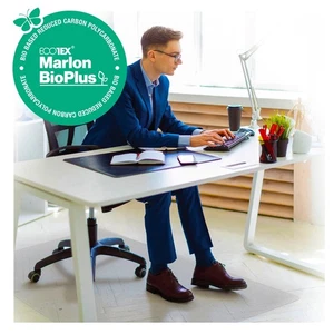 Floortex NRCMFLBS0003 Ecotex Marlon Bioplus Rectangular Polycarbonate Chair Mat - Picture 1 of 1