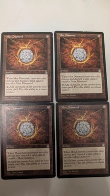 MTG Mox Diamond, Heavy Play, English Stronghold - Image 1 of 4