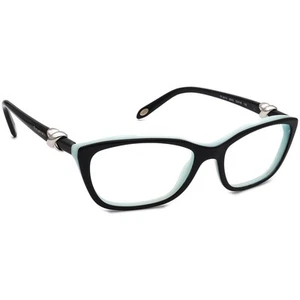 Tiffany & Co. Eyeglasses TF 2074 8055 Black&Blue Cat Eye Frame Italy 52[]16 135 - Picture 1 of 8