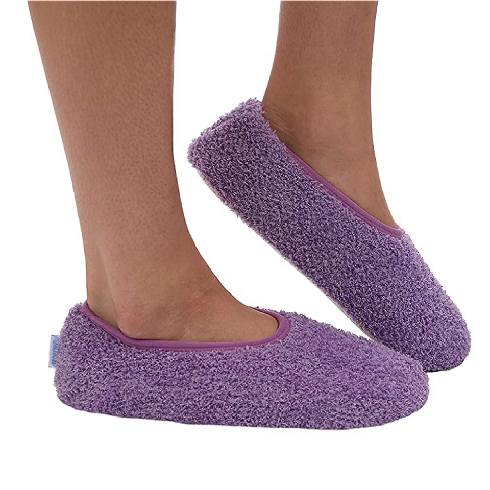 Snoozies Cloud 9 True Fit púrpura pequeño 5-6 Foto 1 de 1