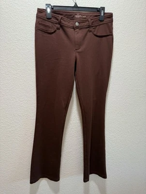 Pantalones Faded Glory Auténticos Súper Elásticos Marrón Bootcut Acampanados Y2K Talla 10 Foto 1 de 4