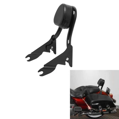 Detachable Passenger Backrest Sissy Bar Fit For Harley Electra Glide King 09-25 - Image 1 of 4