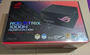 ASUS ROG Strix 1000W GOLD Aura Edition New - Afbeelding 1 van 3