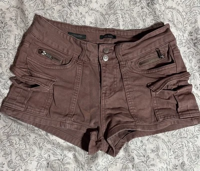 Wild Fable Women’s Low Rise Cargo Shorts - Brown Size XS - Image 1 of 4