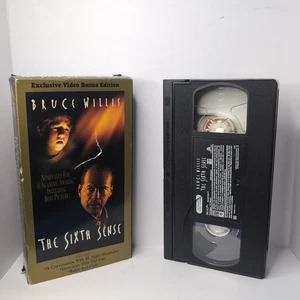The Sixth Sense (VHS, 2000, Bonus Edition) - Untested - Crack On Case - Picture 1 of 1