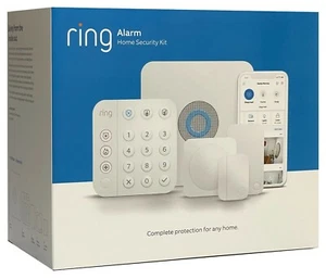 Ring Alarm Wireless Security System, 8 Piece Kit (2nd Gen) 4K18SZ-0EN0 - Picture 1 of 9