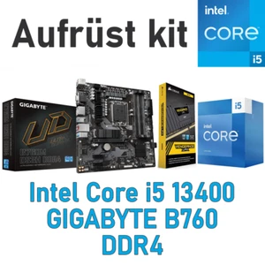 PC Bundle Aufrüstkit Gaming Büro Set Intel Core i5 13400 + Mainboard + DDR4 - Bild 1 von 8