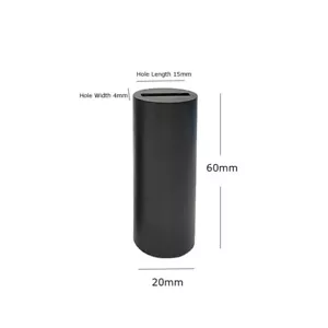 60/45/35x20x4mm Flat Hole Boron Carbide Sand Blaster Nozzle B4C Sandblasting Tip - Picture 1 of 9