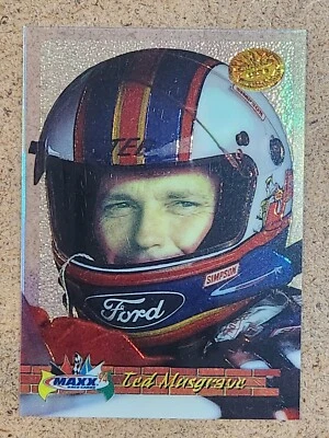 1994 Maxx Racing Clear Chrome #71 Ted Musgrave - Image 1 of 2