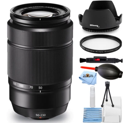Fujifilm XC 50-230mm f/4.5-6.7 OIS II Lens (Black) - 7PC Accessory Bundle - Image 1 of 4