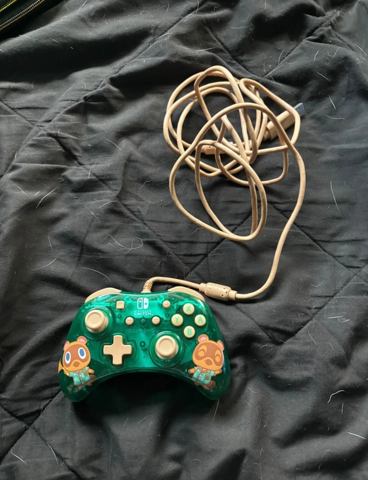 PDP ROCK CANDY ANIMAL CROSSING NINTENDO SWITCH WIRED CONTROLLER - Image 1 of 1