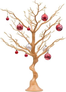 Artificial Decoration Centerpiece 34" Branch Tree Life-Like Life-Size (Gold) - Picture 1 of 7
