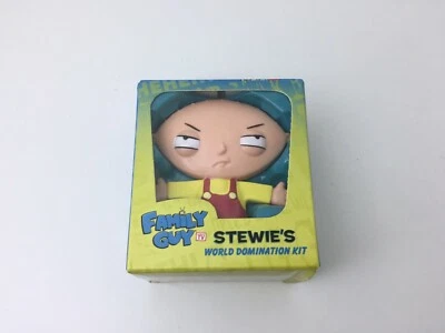 Family Guy: Stewie's World Domination Kit Ediciones Miniatura Figura y Libro 32pg Foto 1 de 4